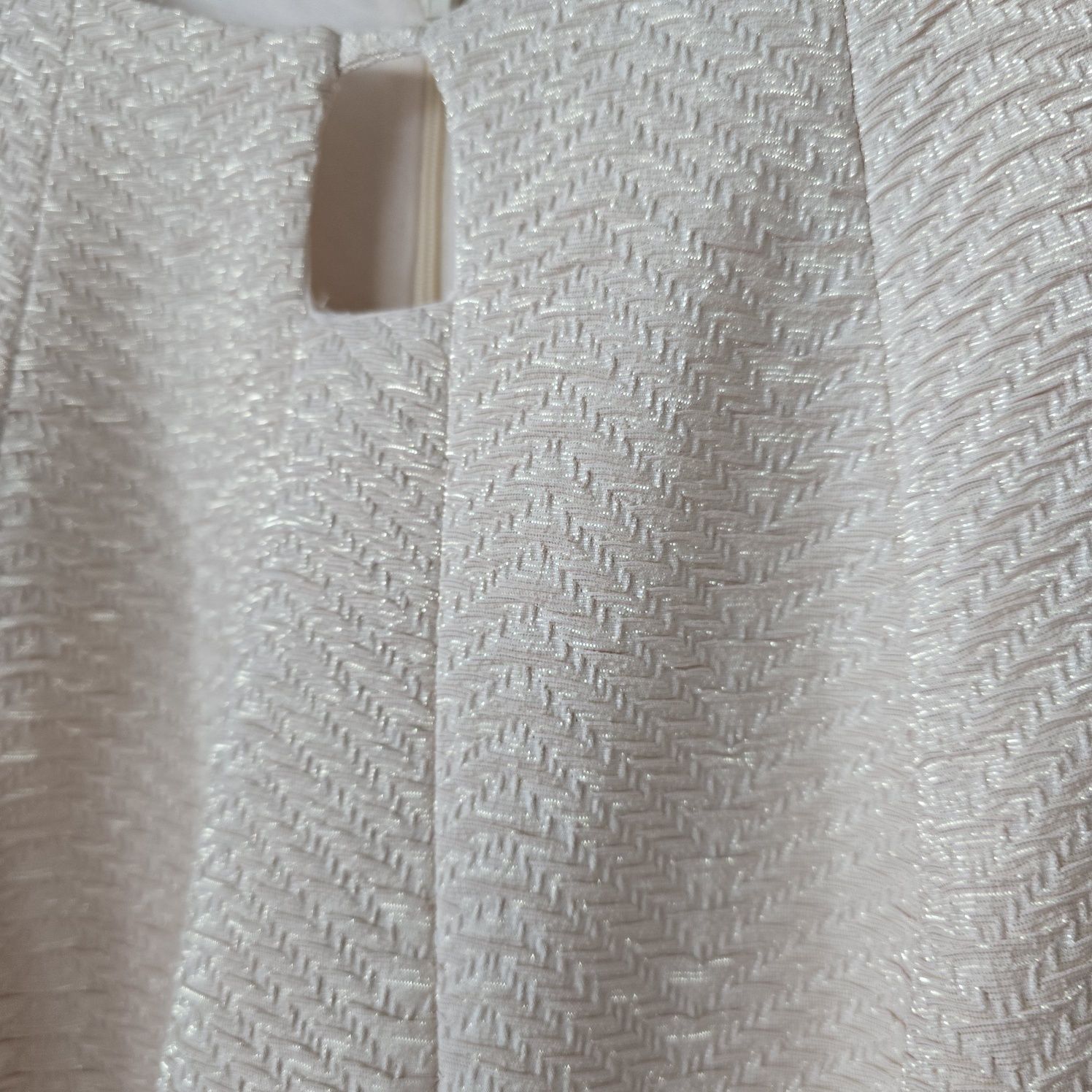 Sukienka wieczorowa 48 46 krótki rękaw plus size