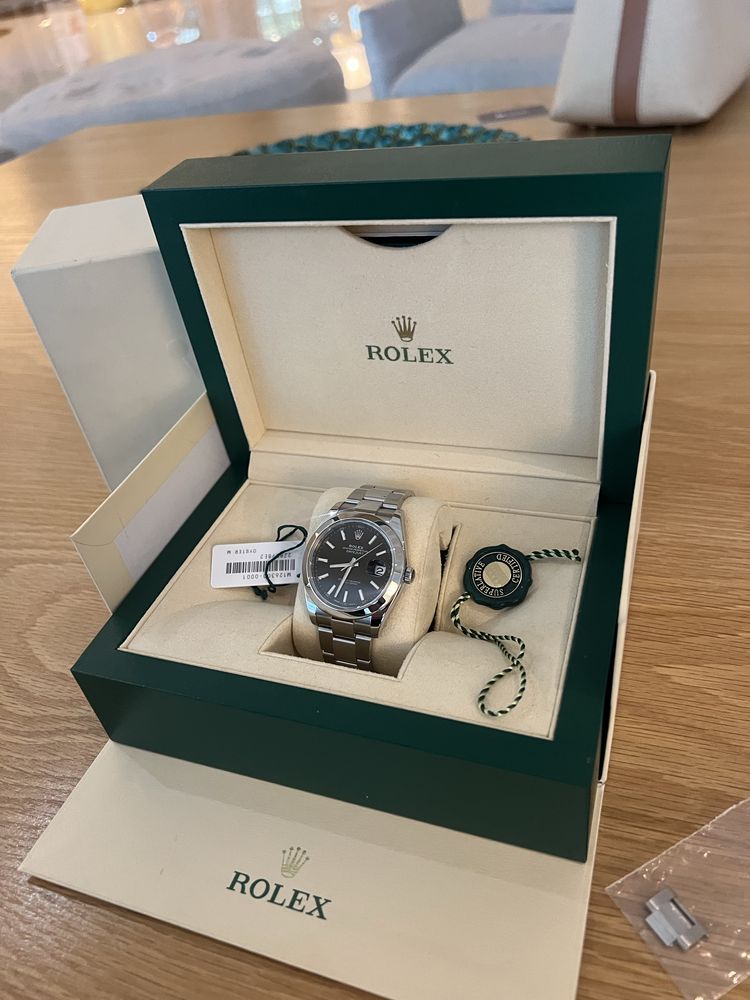 ROLEX DATEJUST 126300 | 41mm | FULL SET | 2019