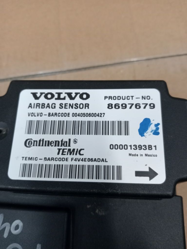 Sensor poduszek powietrznych volvo v50 s40 c30 c70   T5