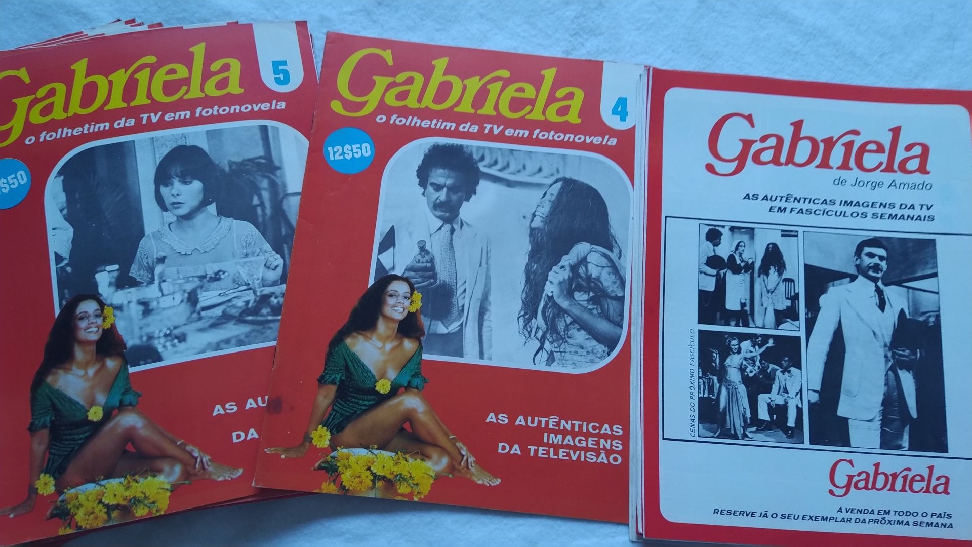 Lote de 20 revistas Gabriela