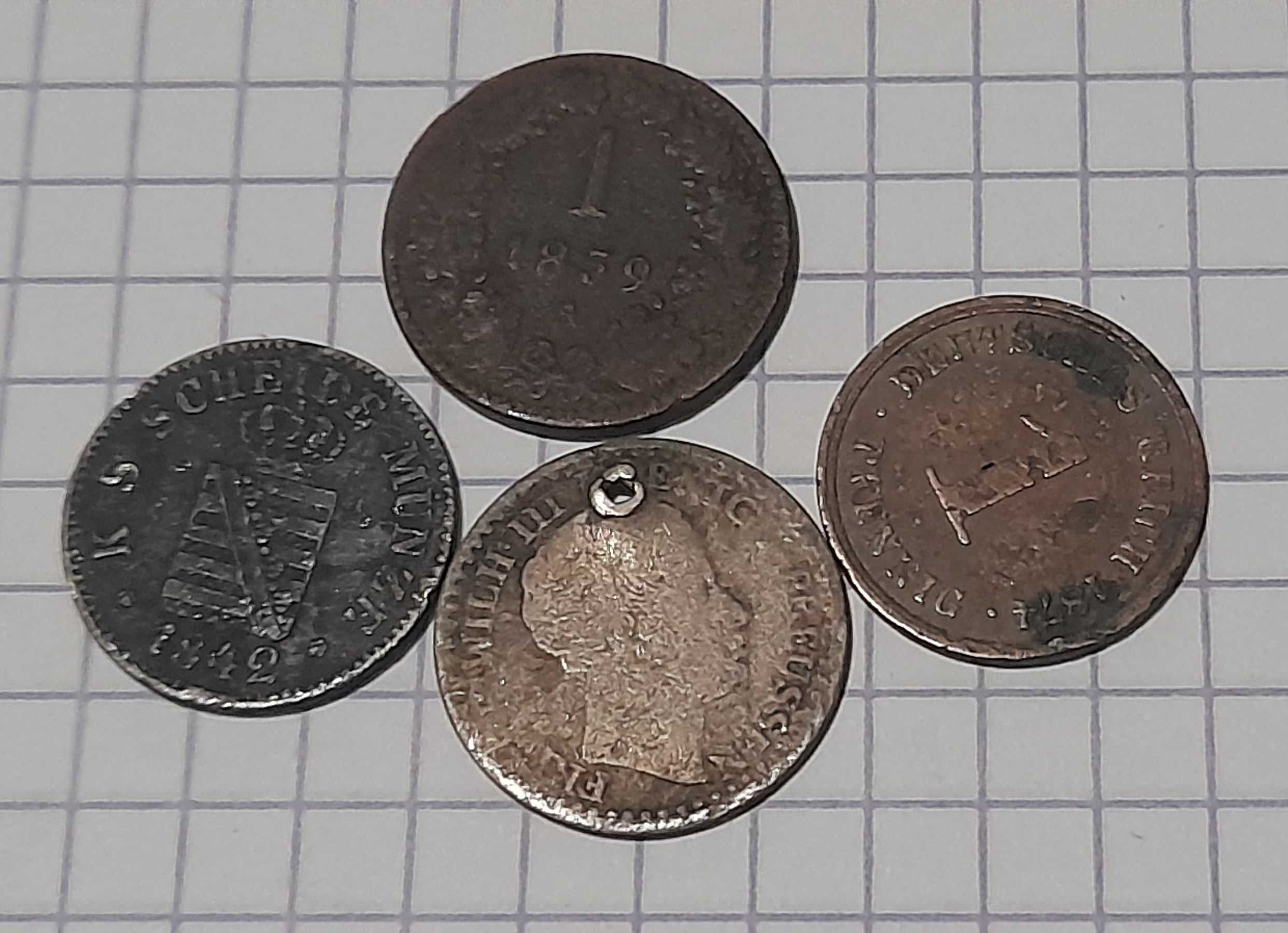 Stare monety przedwojenne niemieckie, pruskie