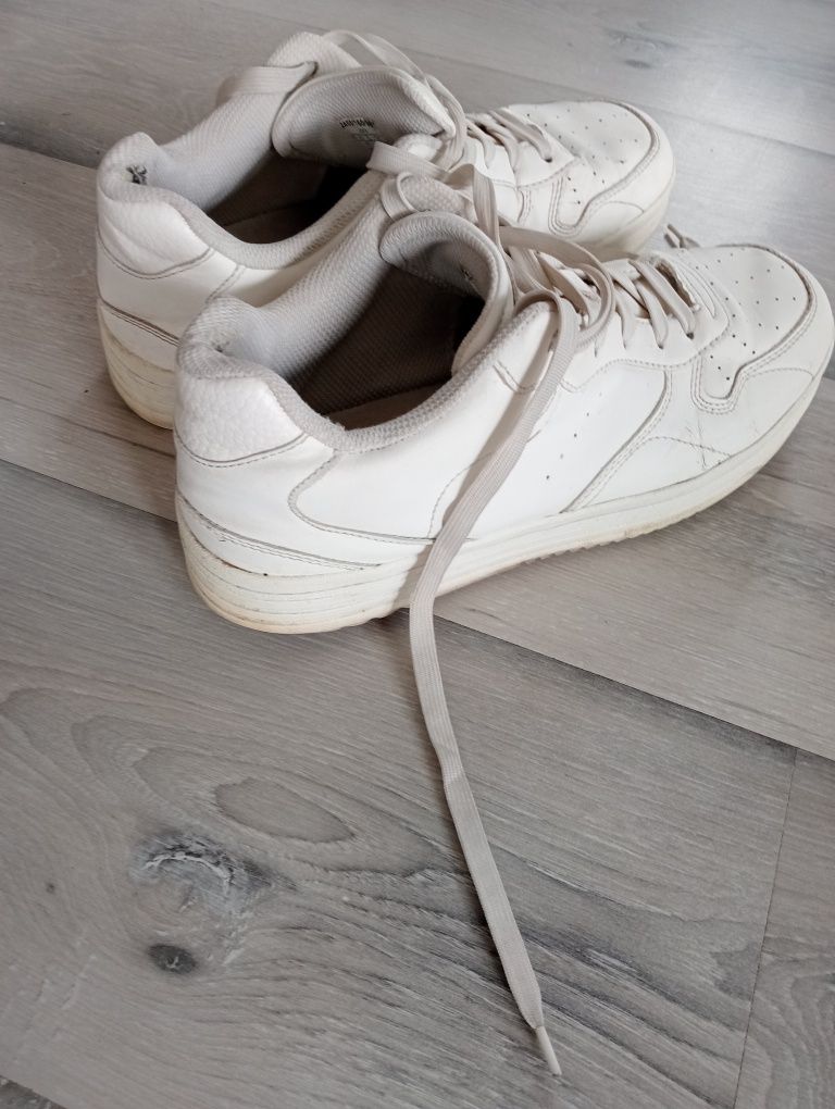 Buty sneakersy białe