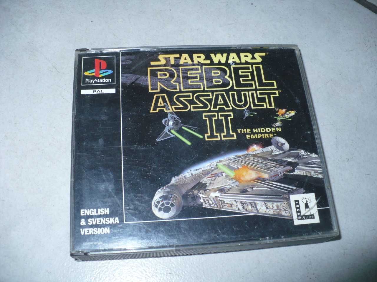 Star Wars na Ps One,,Rebel Assault II''