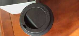 BALENCIAGA Dallas Coffee Cup in black porcelain kubek porcelanowy