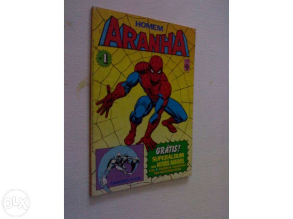 Homem-aranha nº1 inédito editora abril (1983)