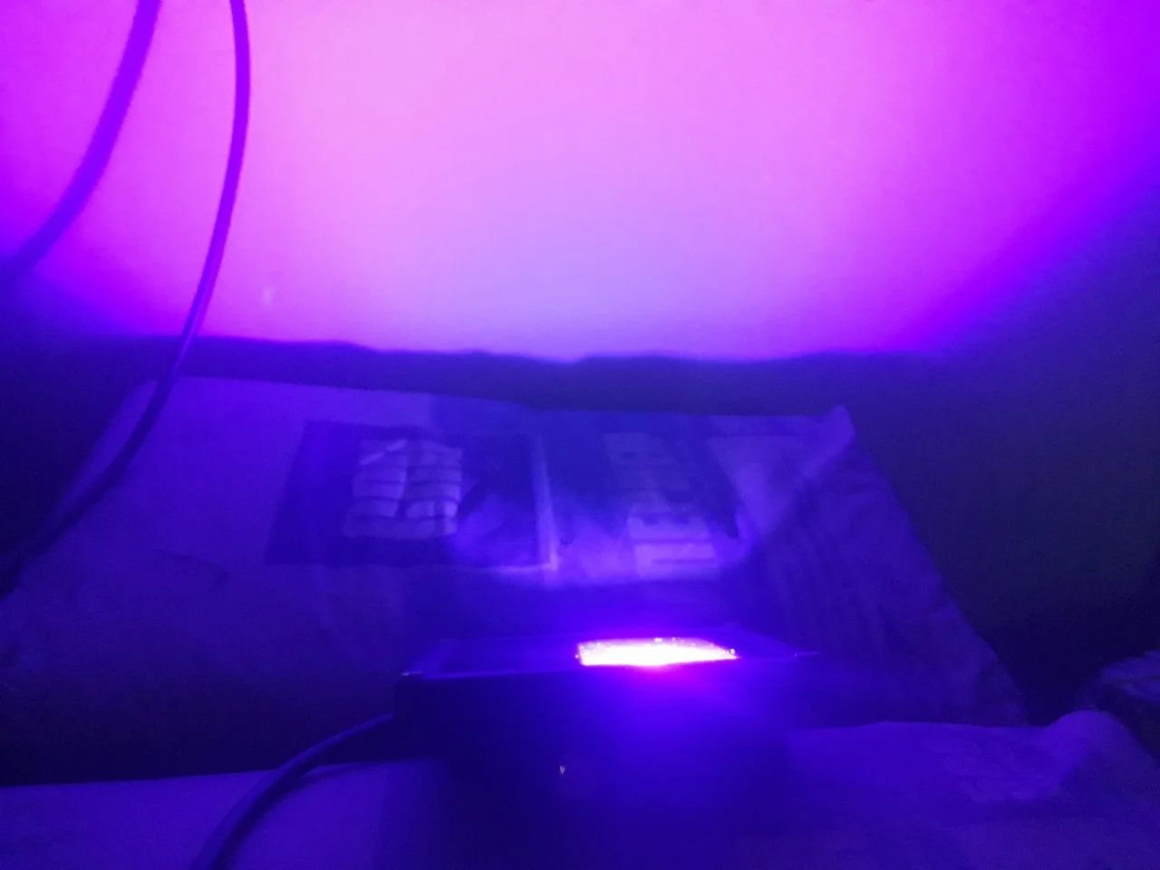 Светодиодный прожектор 10w ультрафиолетовый 445 nm УФ 10 вт