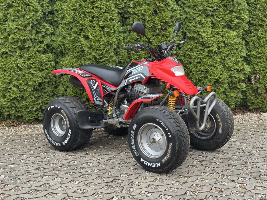 SMC Honda/Barossa 250 Homologacja kat. B L7E dwa cylindry