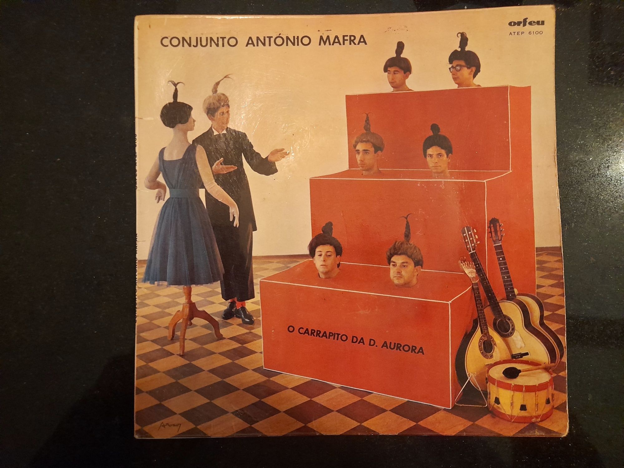 Discos de vinil antigos