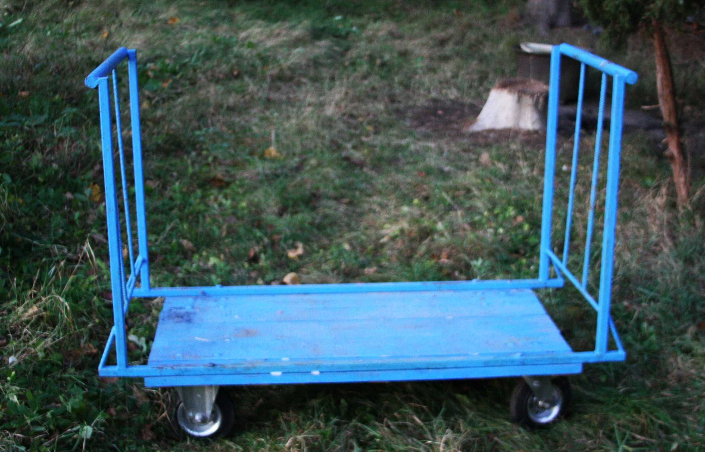 wózek platformowy budowlany paleciak