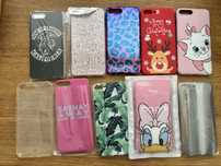 Etui case iphone plus 8 x 10 zestaw +szkło