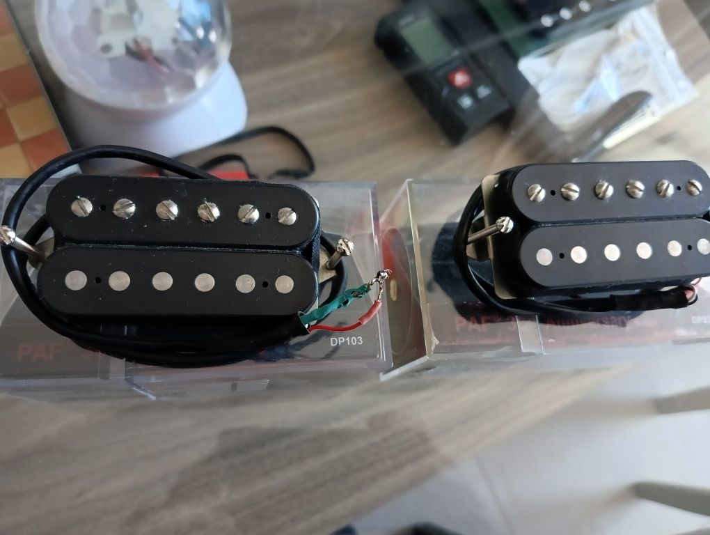 Звукосниматели  Dimarzio PAF 36th USA Anniversary DP223 та DP103