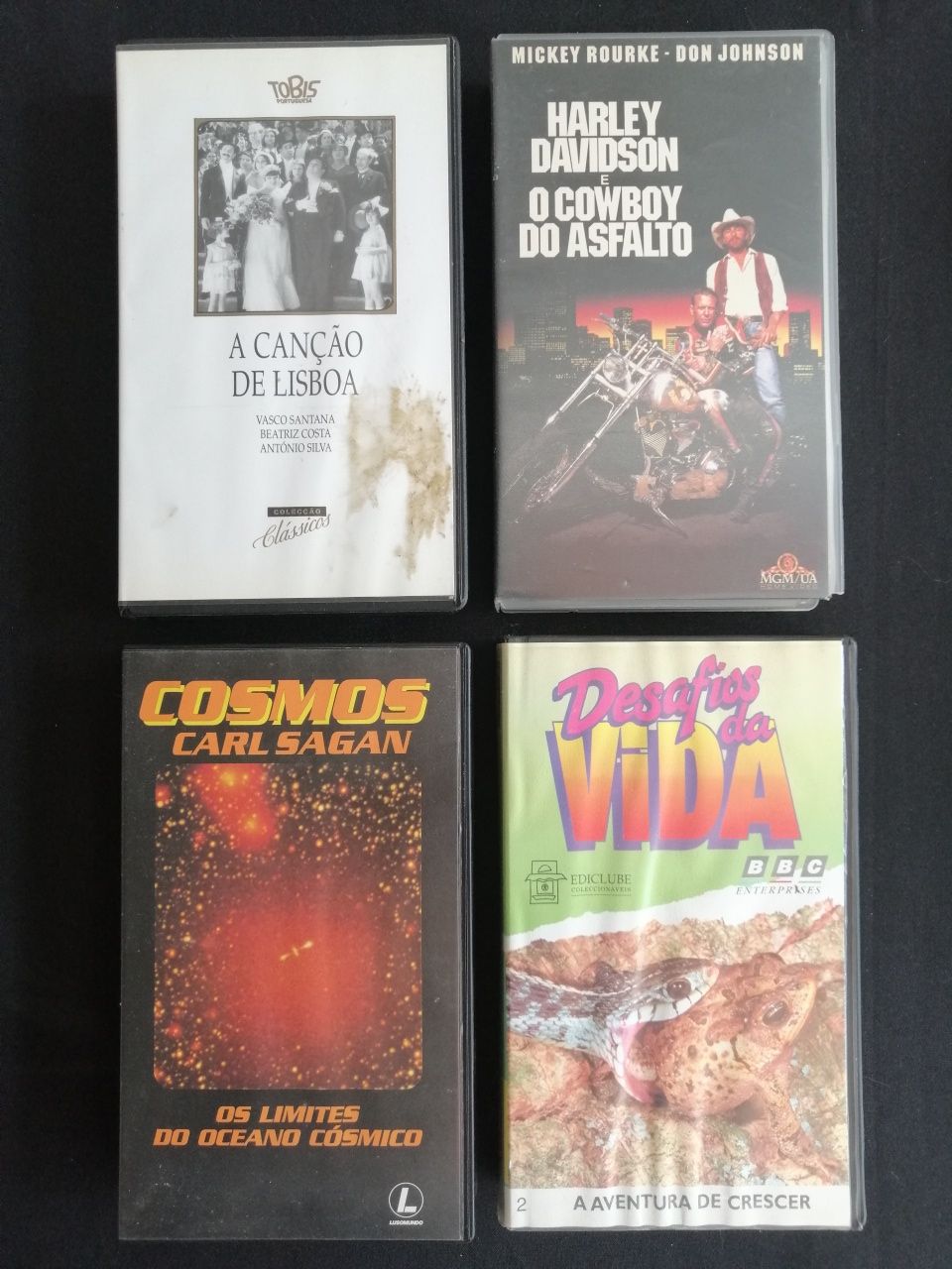 Cassetes VHS Originais à unidade