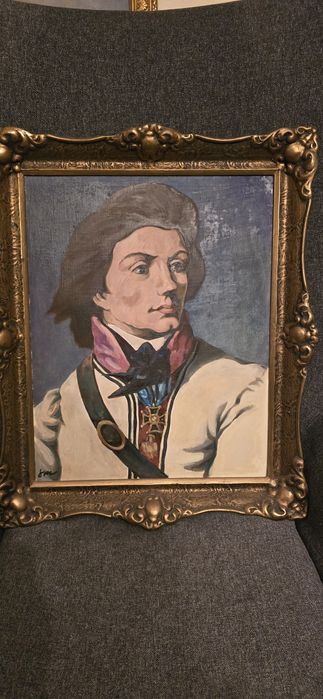 Portret Tadeusza Kościuszki  namalowany przez  Stanisława Mrowińskiego