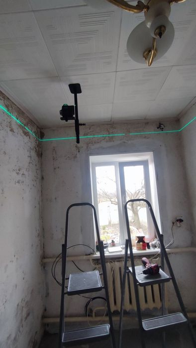 Штатив потолочний для лазерного рівня
