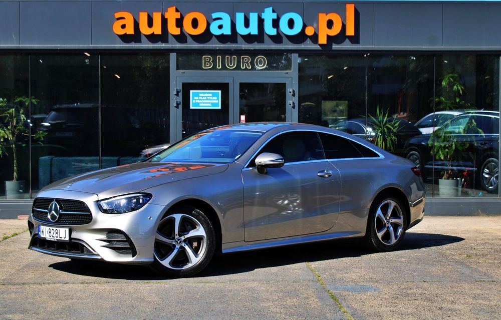 Mercedes-Benz Klasa E Salonowy Polski | Serwis ASO | Coupe | 4Matic | AMG