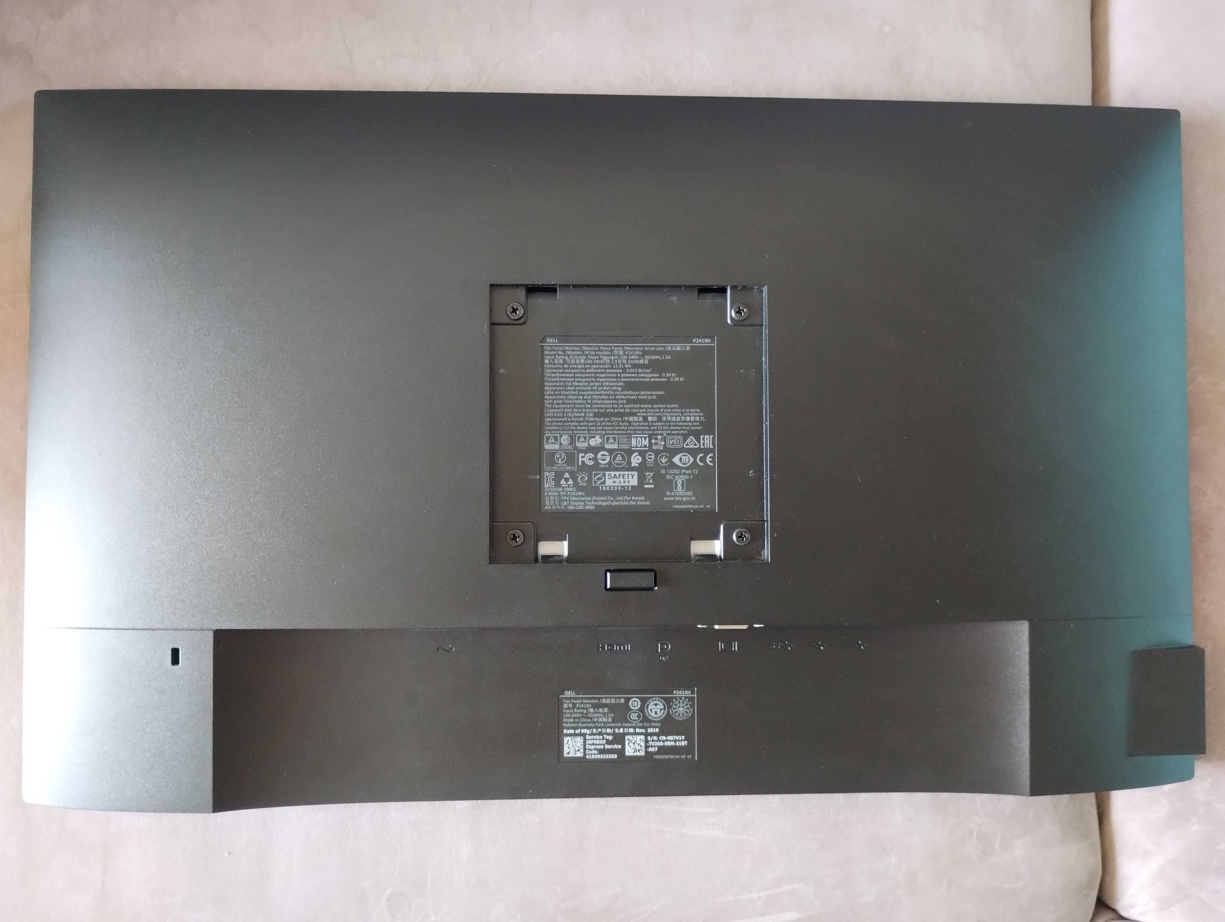 Монітор 24" Dell P2419H