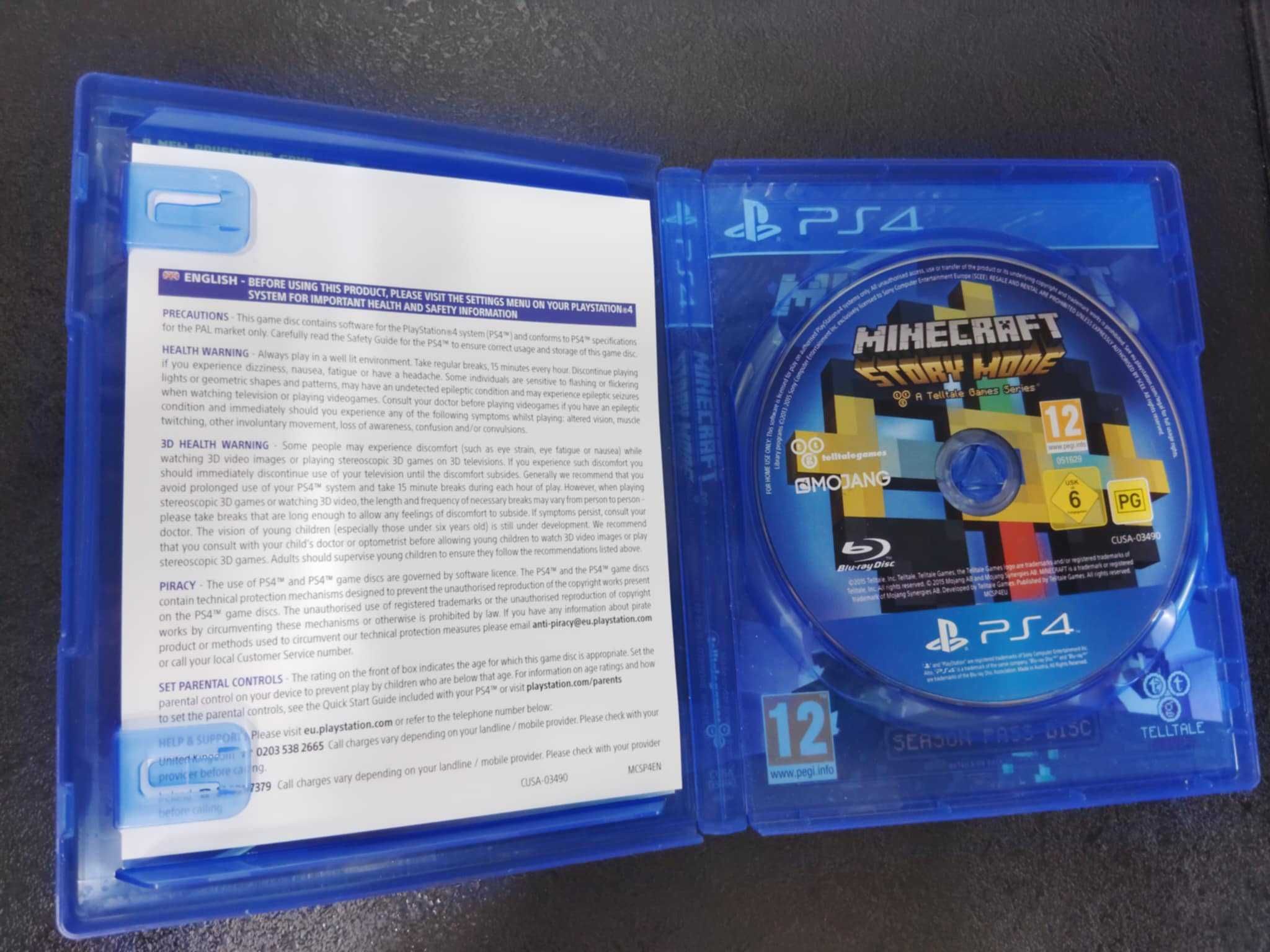 Minecraft: Story Mode: A Telltale Games Series PS4 / gra na konsole