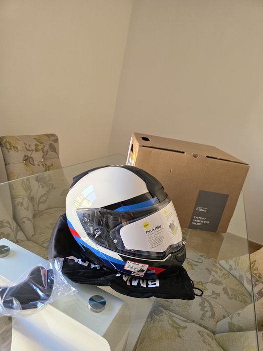 Capacete fBMW System 7 Carbon Evo