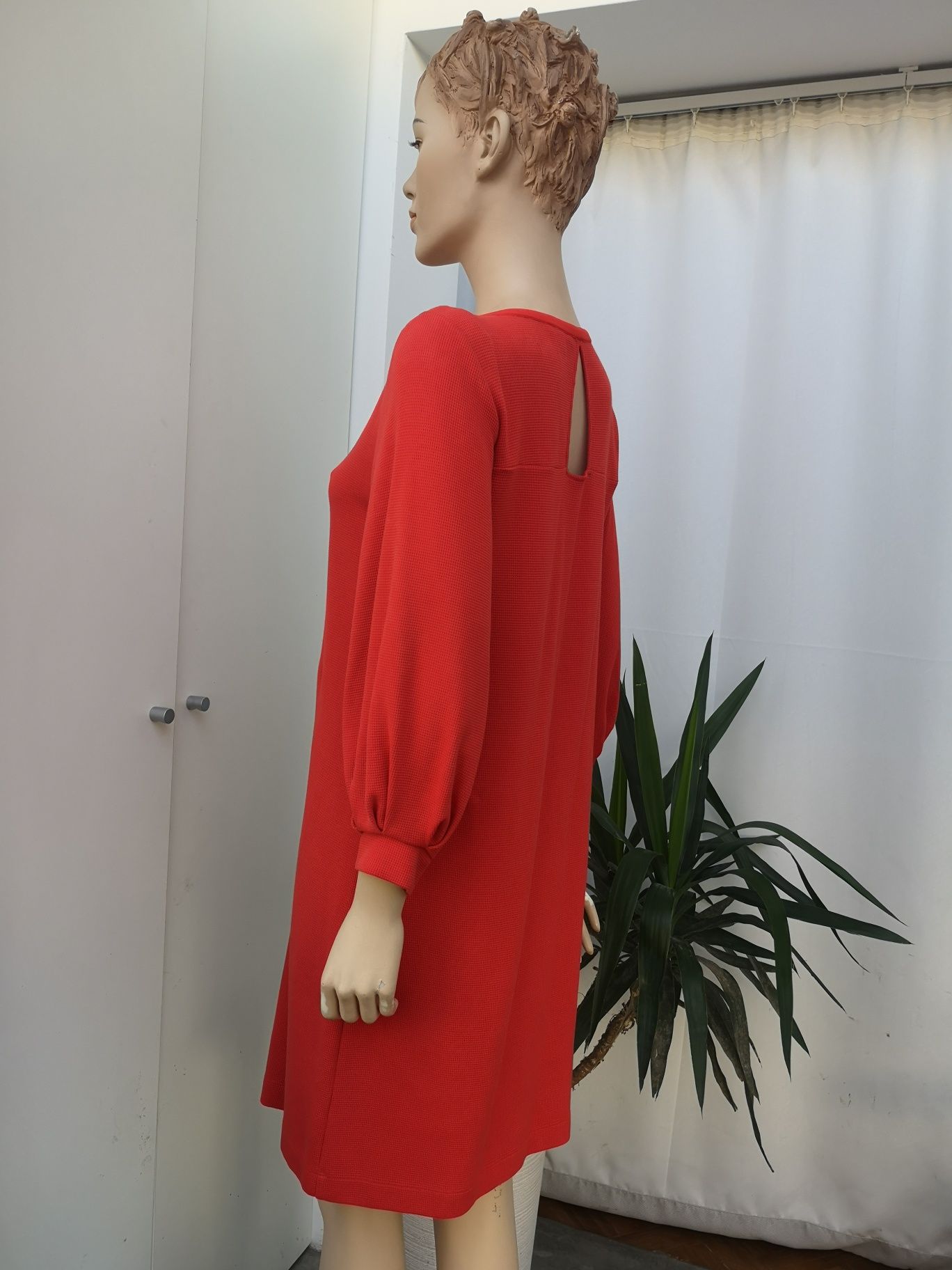 Vestido vermelho novo Massimo Dutti