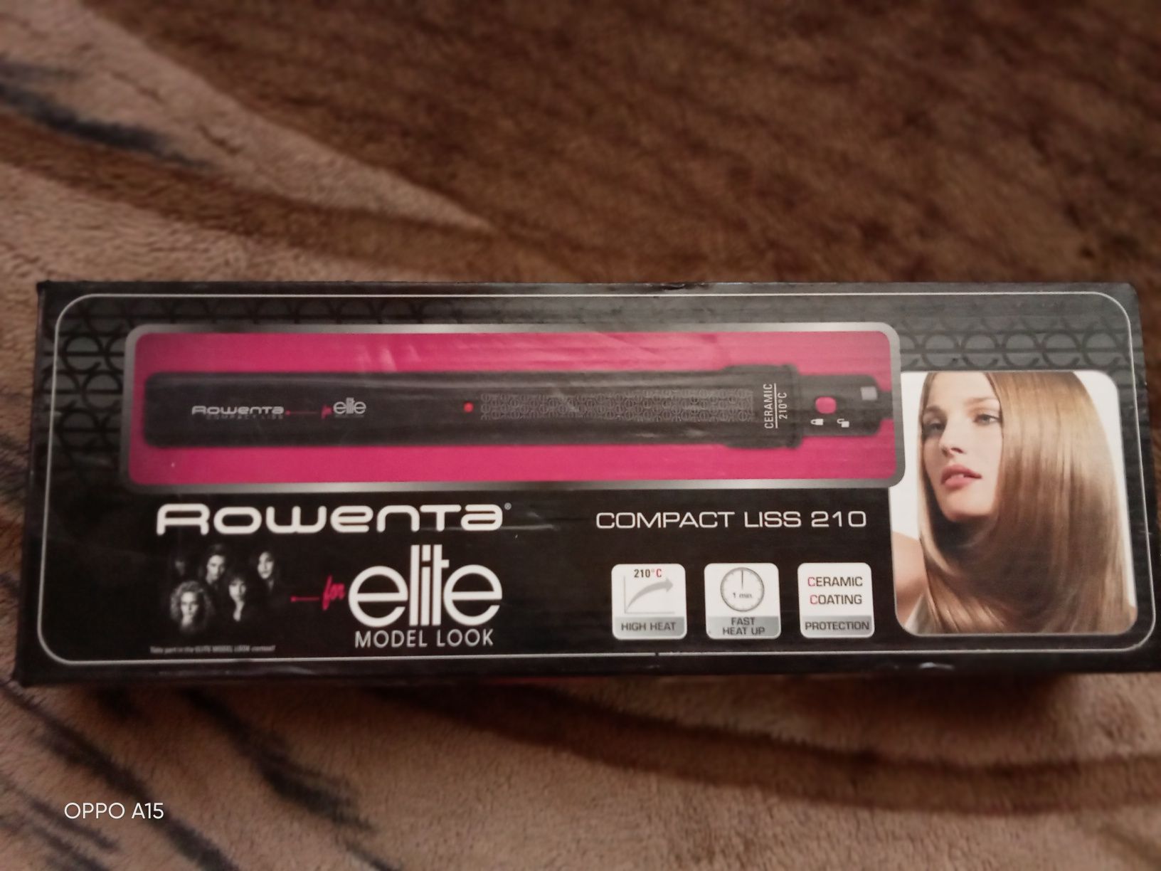 Утюжек для волос Rowenta Elite Compact Liss 210