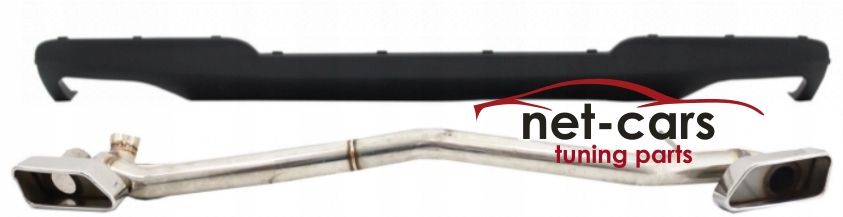 Układ wydechowy końcówki + dyfuzor BMW F10 M Pakiet