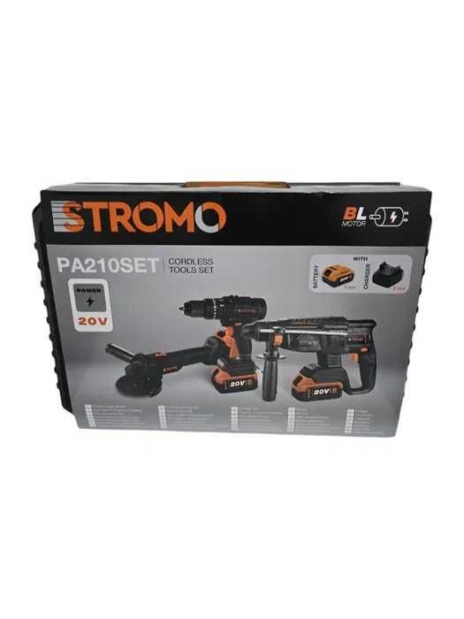 Набор аккумуляторного инструмента 3в1 Stromo Pa210Set