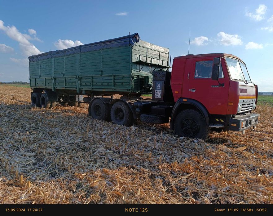 Продам Камаз з прицепом