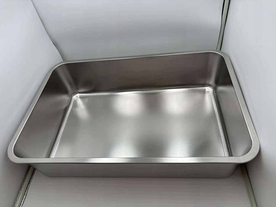 Kuweta Dla Kota Ze Stali Nierdzewnej, 60 × 40 × 15 Cm Duża Powystawowy