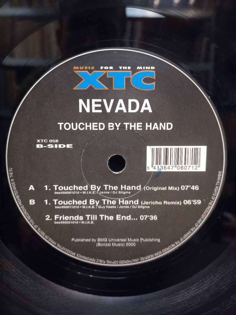 Nevada – Touched By The Hand. Trance, płyta winylowa