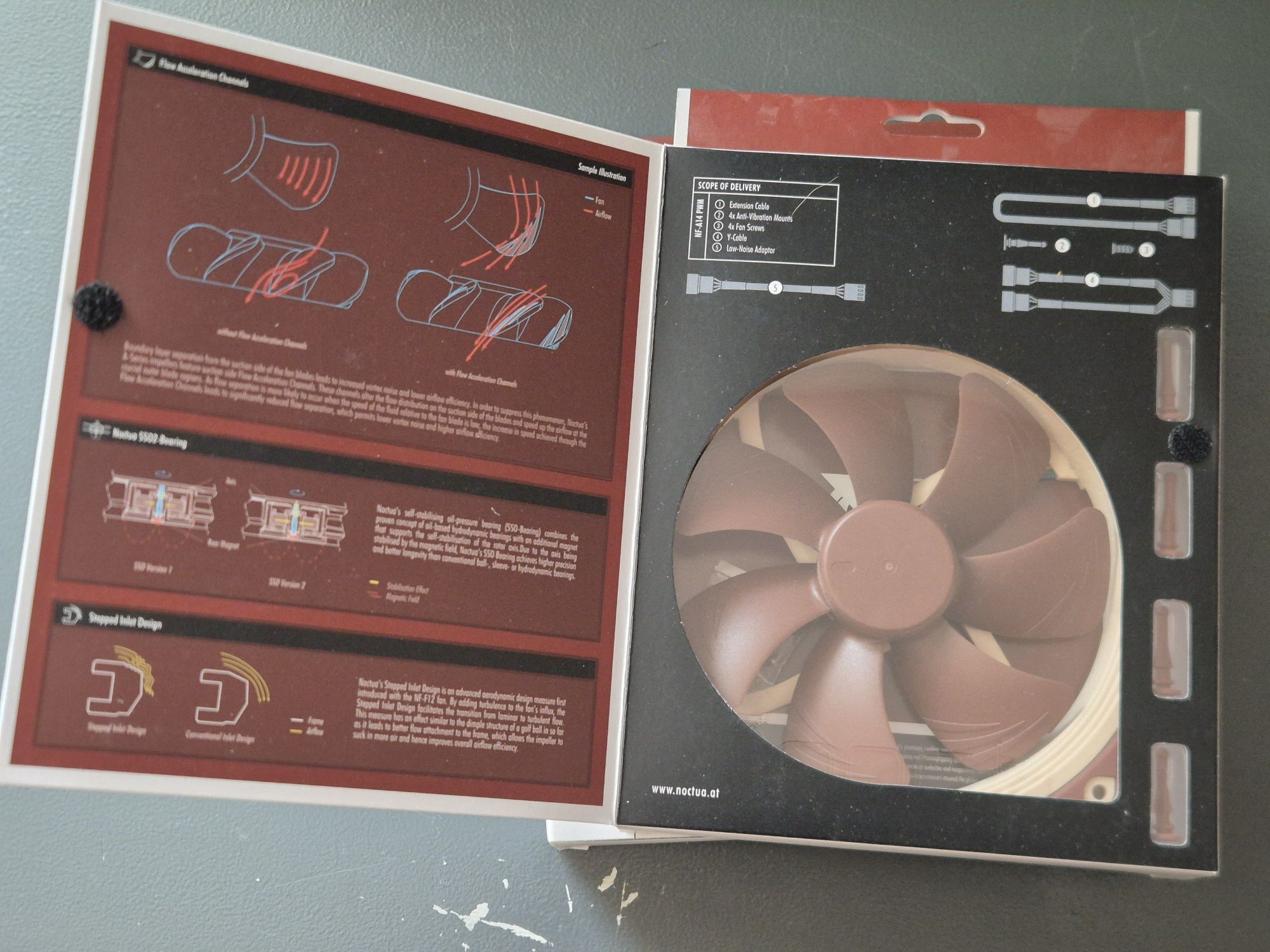 Noctua NF-A14 140mm PWM wentylator PC