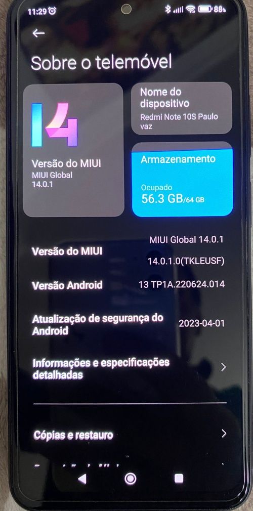 Preço fim de semana Segue para venda este belo exemplar Redimi not 10s