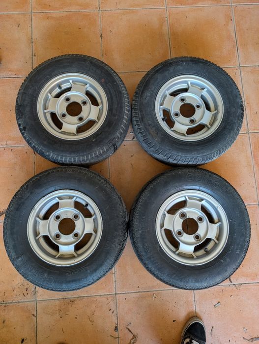 Jantes 10 mini clássico com pneus
