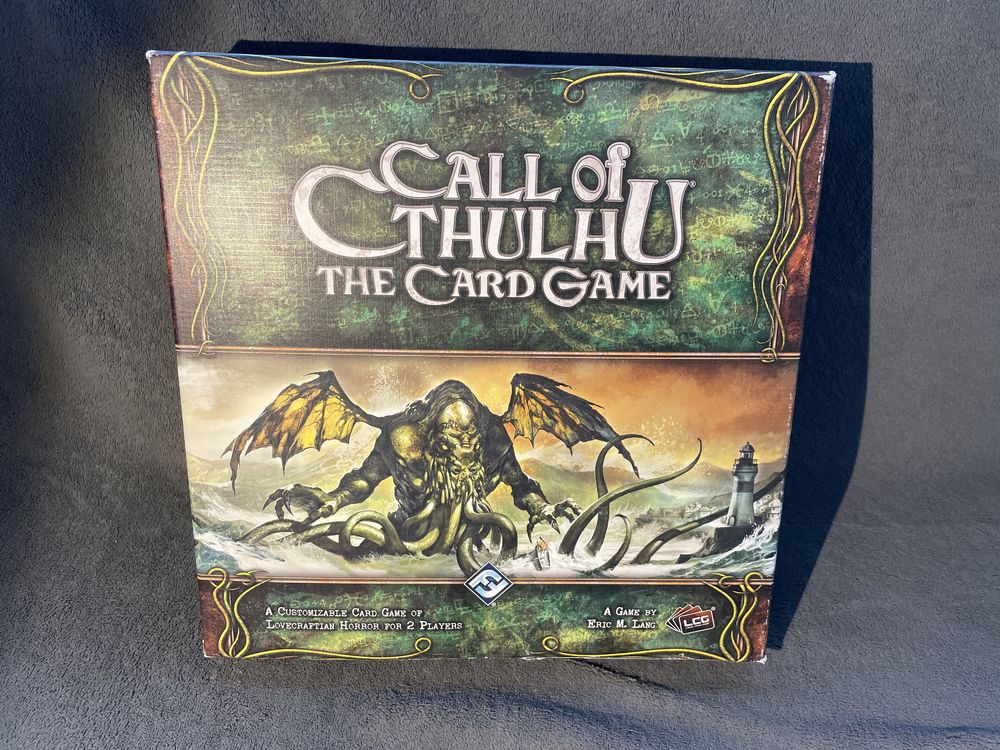 Call of Cthulhu LCG  karty z 3 core setów- gra karciana