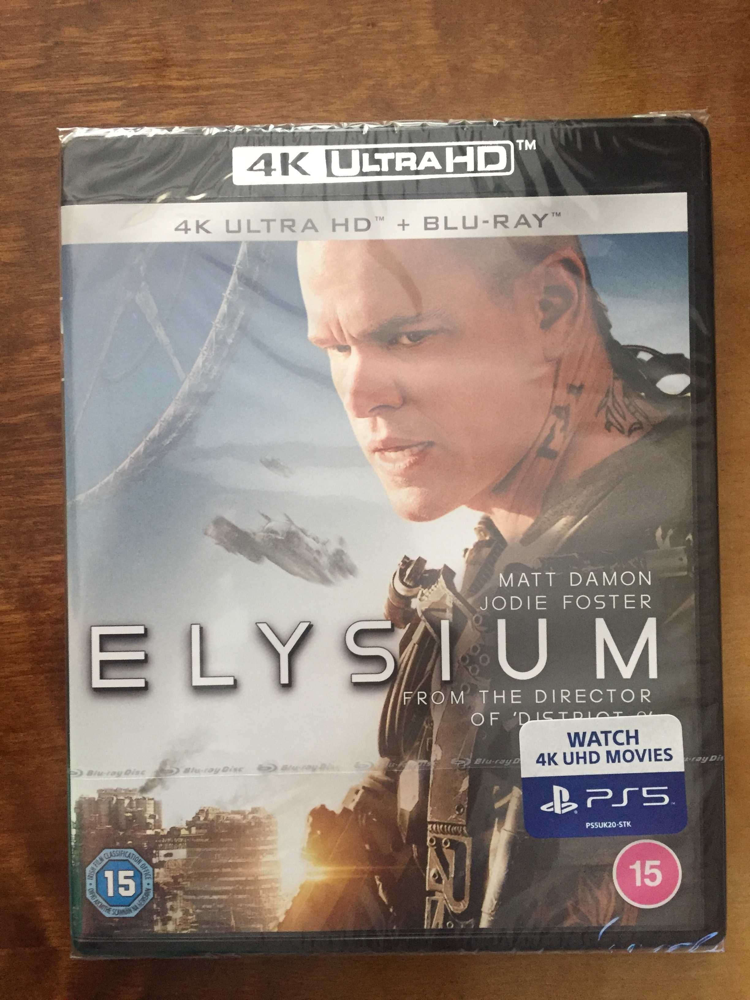 ELIZJUM 4K + Blu Ray Elysium wer.POL