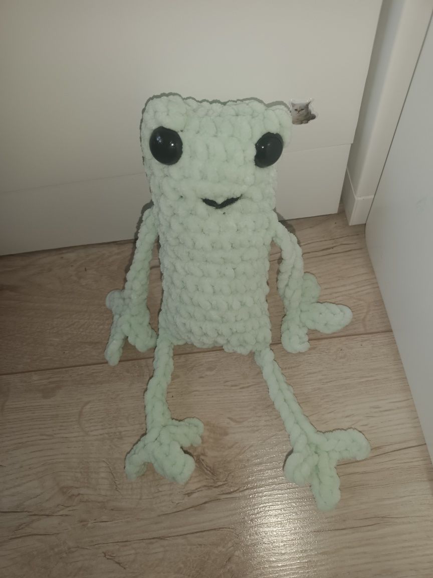 Szydelkowa żaba leggy froggie
