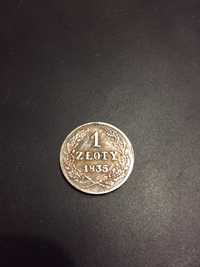Монета для коллекции 1PLZ 1 польский злотый 1835 года