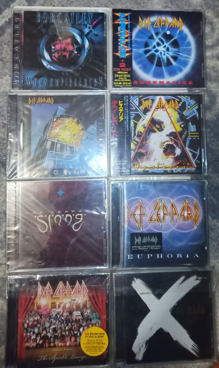 Marillion.Fish.Def Leppard.Grand Design.Dokken.Magnum.Фірма CD.Japan.