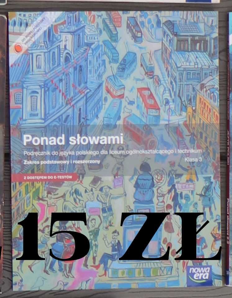 Podręcznik- Ponad słowami klasa 3 liceum