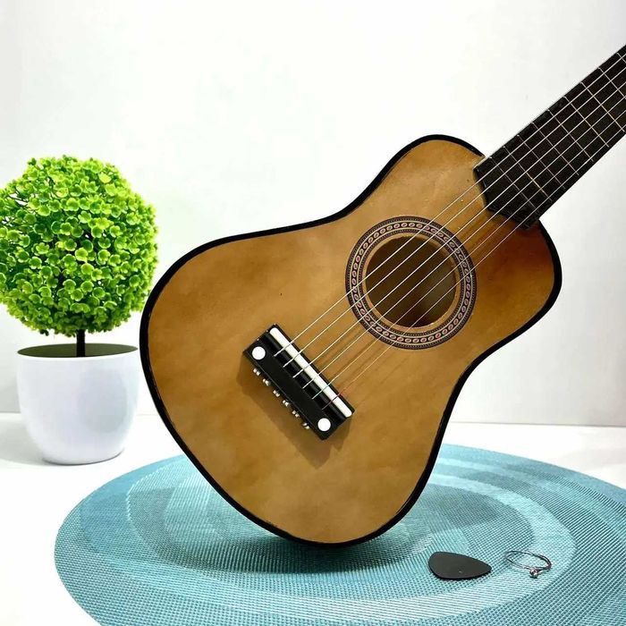 Гітара дерев'яна дитяча 6 струн 52см три види (M 1370) Розд/Дроп