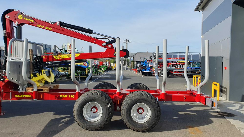 Przyczepa Leśna Tajfun GAP 110 + DOT 50K - Jesienna Wyprzedaż !!