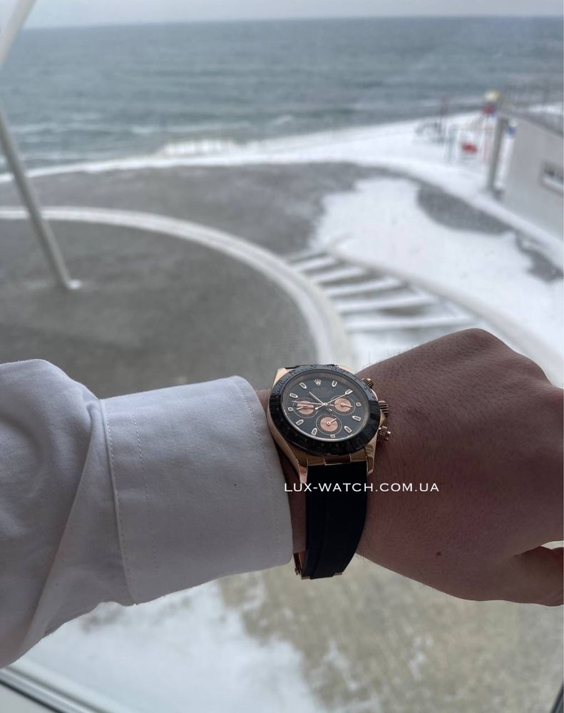 Часы мужские Rolex Daytona Silicone Rubber