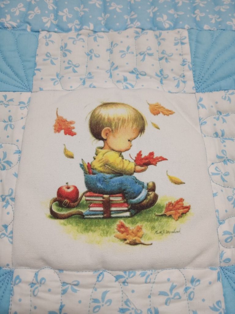 Poszewka na poduszkę 40x40 jasiek patchwork
