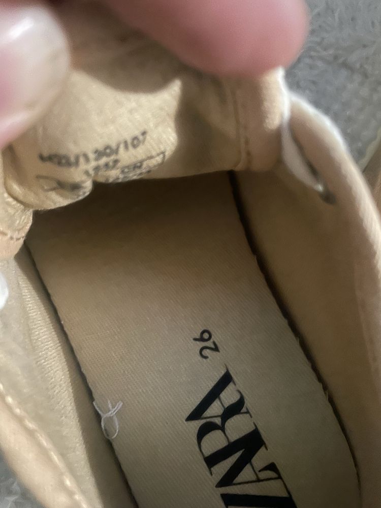 Кеди zara 26 розмір