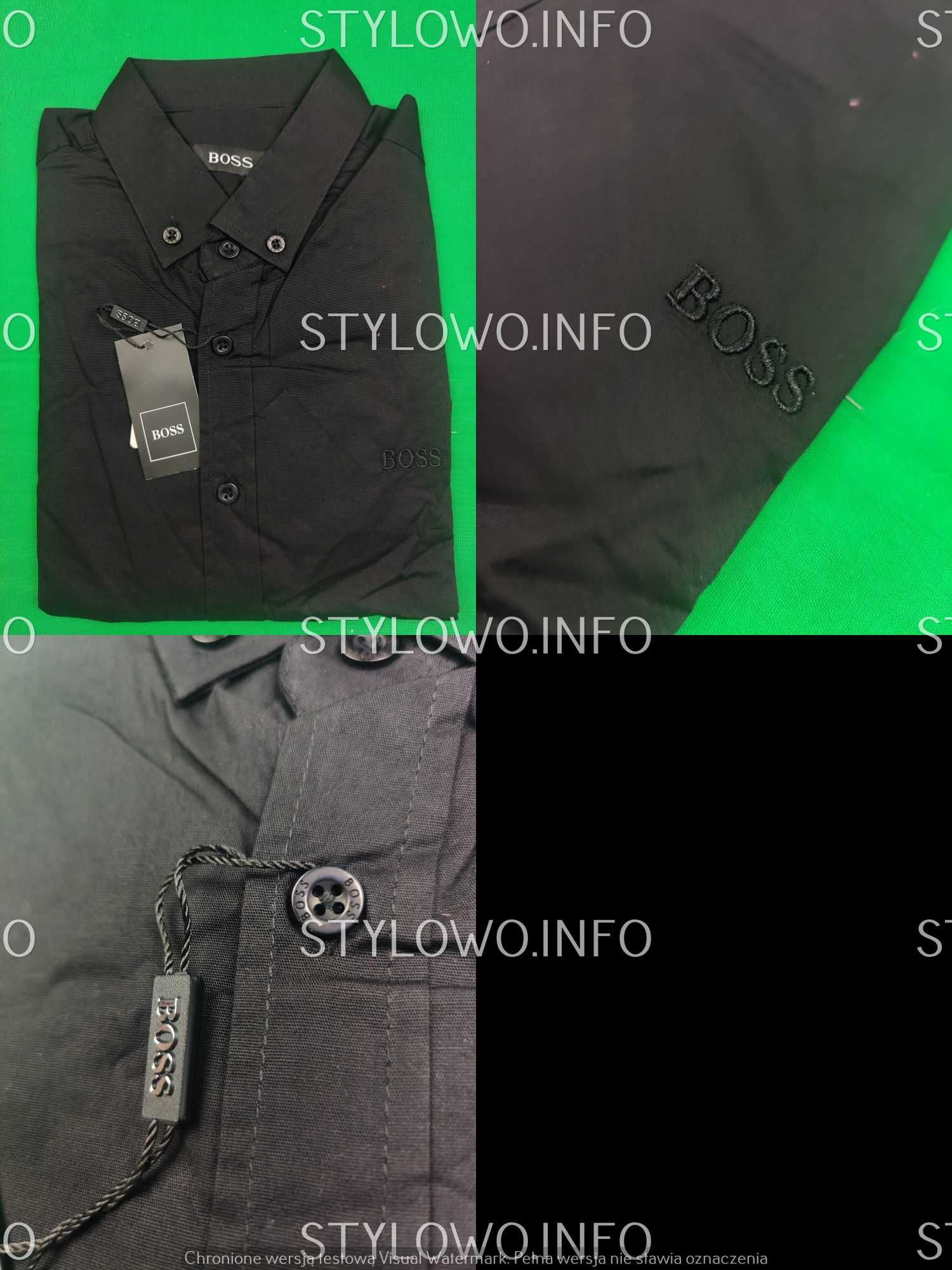 Koszule męskie M-3XL Slim Fit Hugo Boss Ralph Lauren Premium