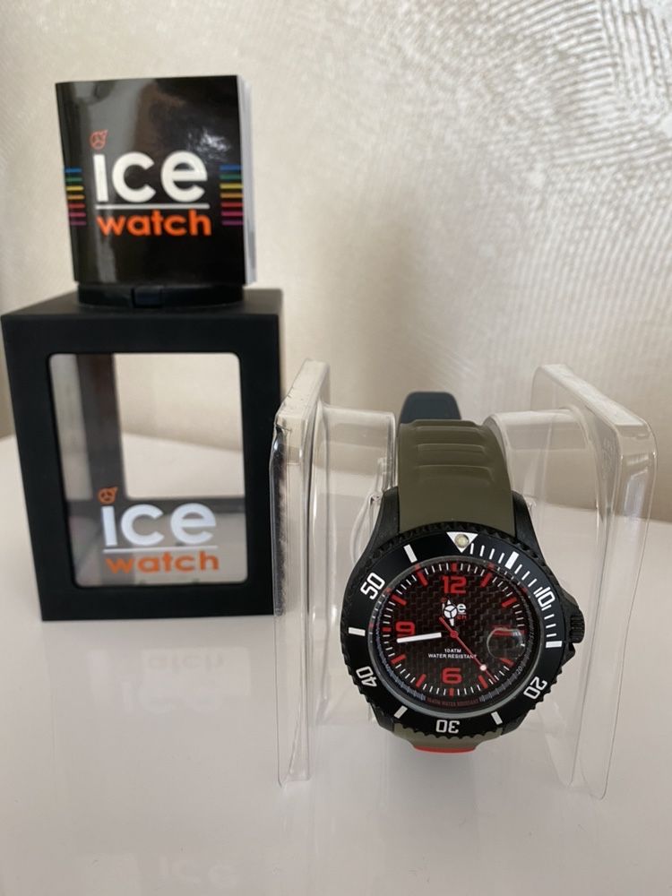 Годинник чоловічий Ice Watch Carbon оригінал хакі