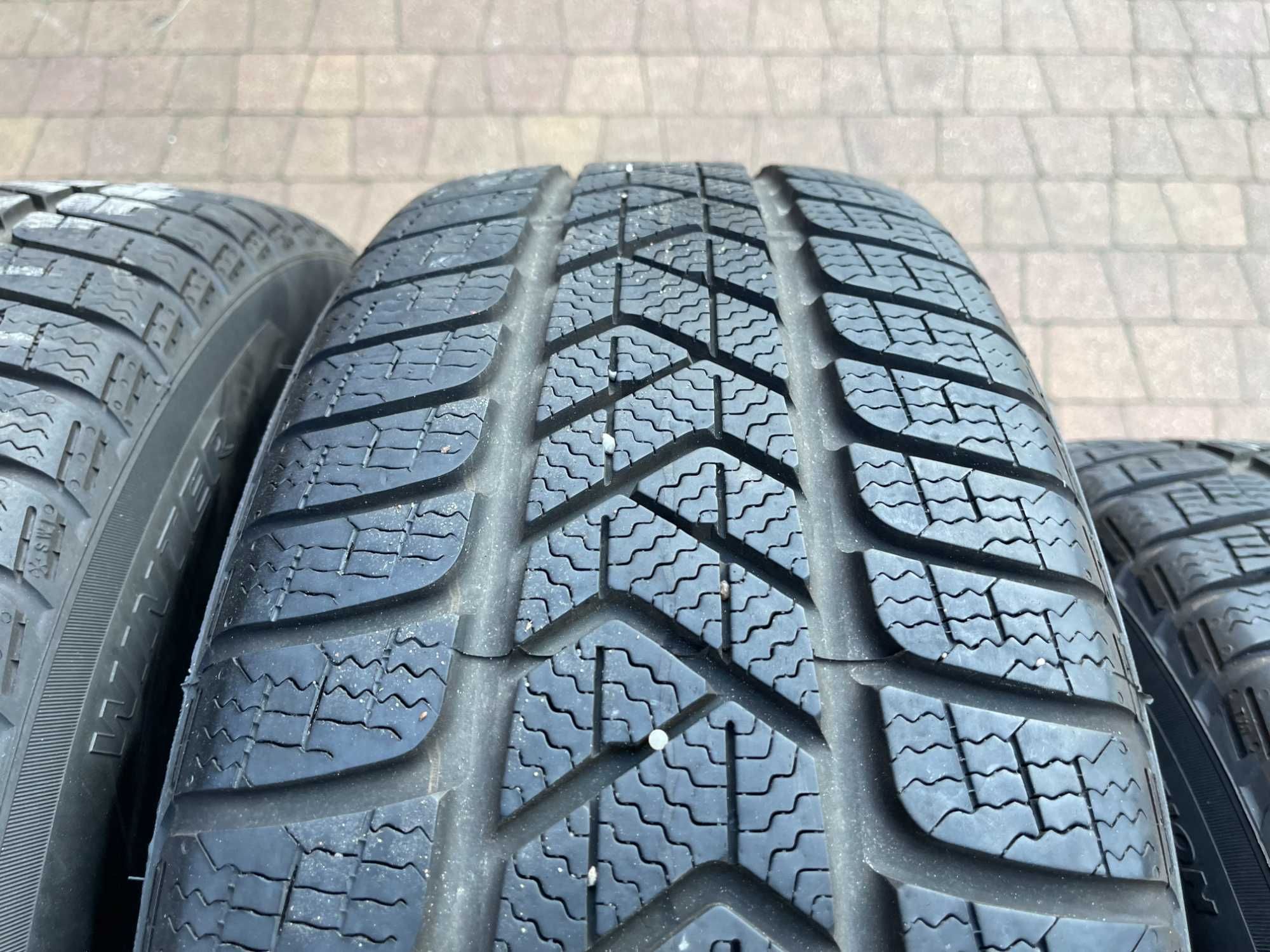 3626. Opony zimowe 225/60/17 Pirelli 2023r 6.3/8mm cena za 4szt