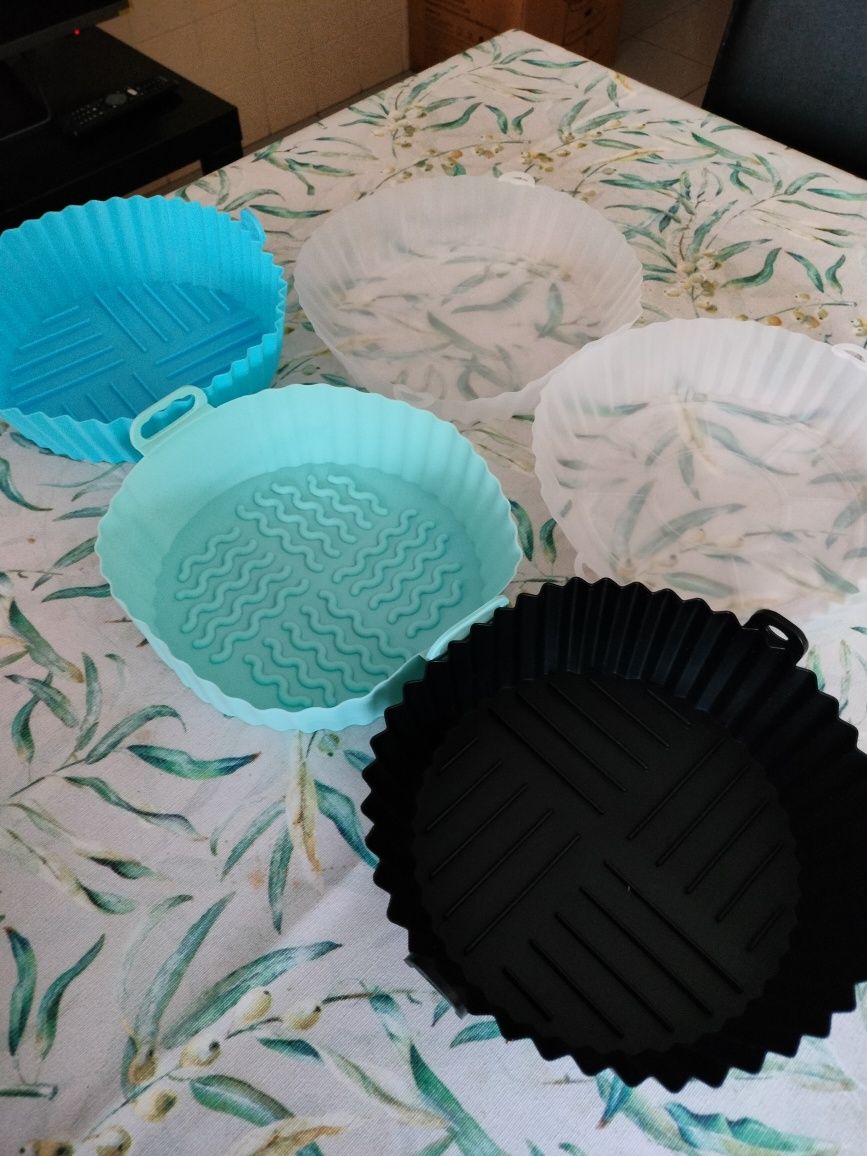 Tabuleiros de silicone para Airfryer