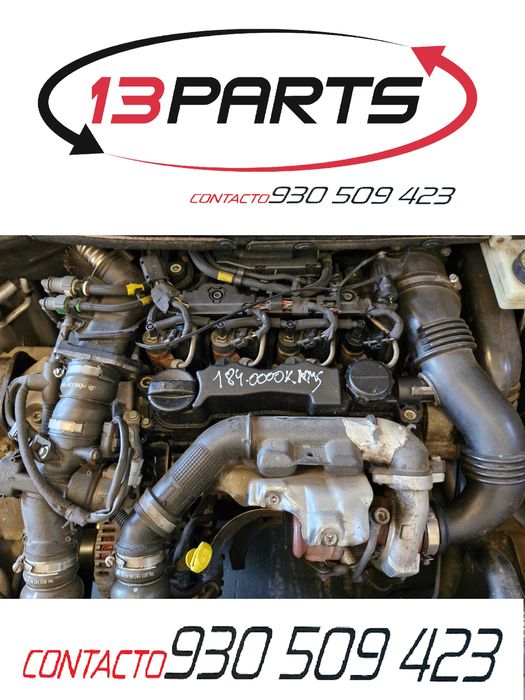 Motor PSA Citroen Peugeot 307 1.6 HDi 2006 90cv 9HX #E46