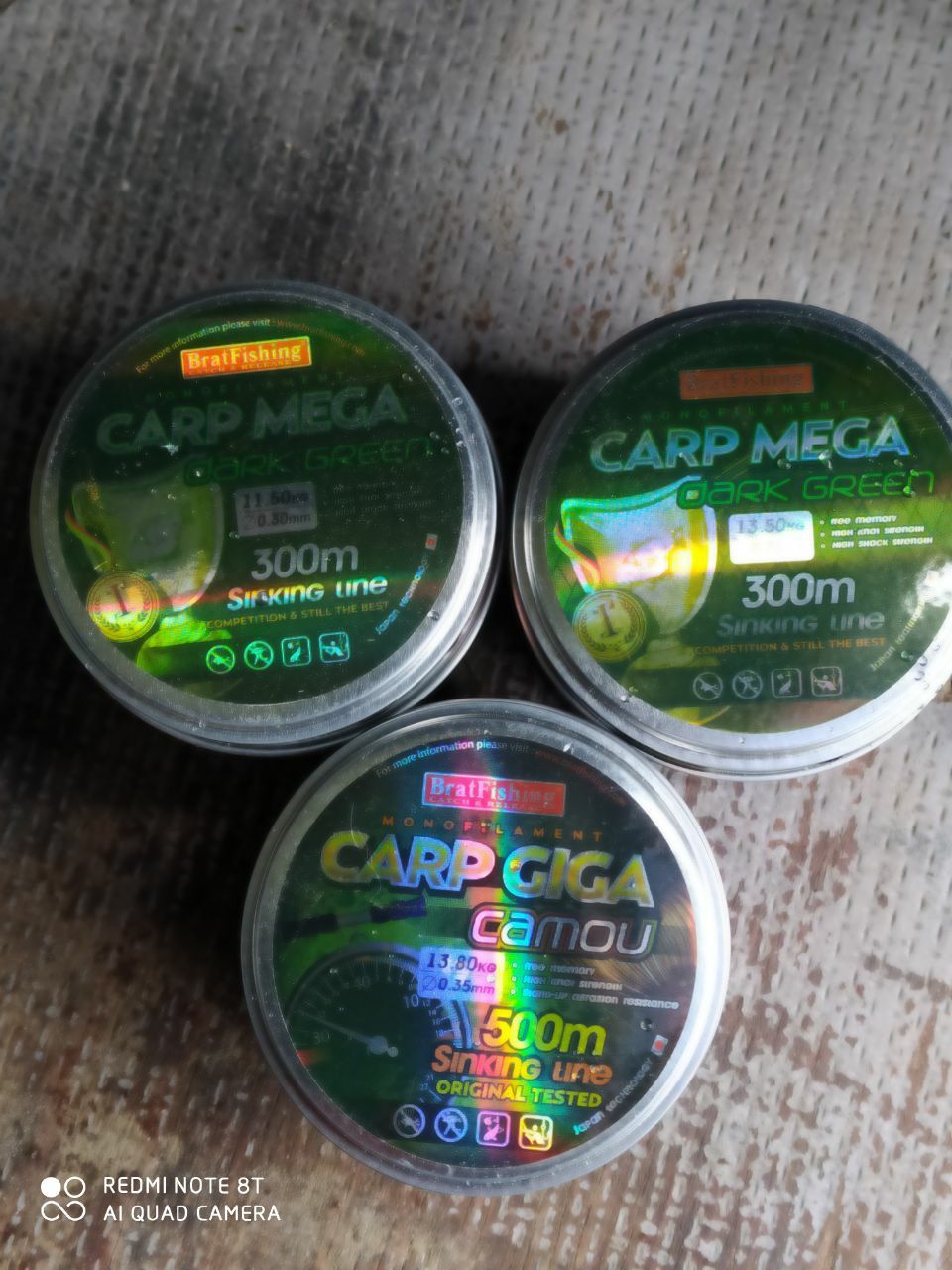 Леска Carp Giga Camou 500m (тонущая)
