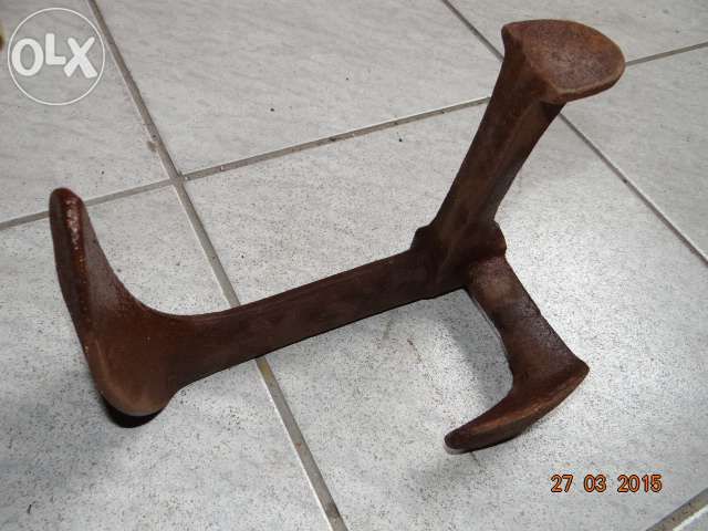 Zabytkowe ponad 80 letnie kopyto żelazne-szewskie stan b.dobry